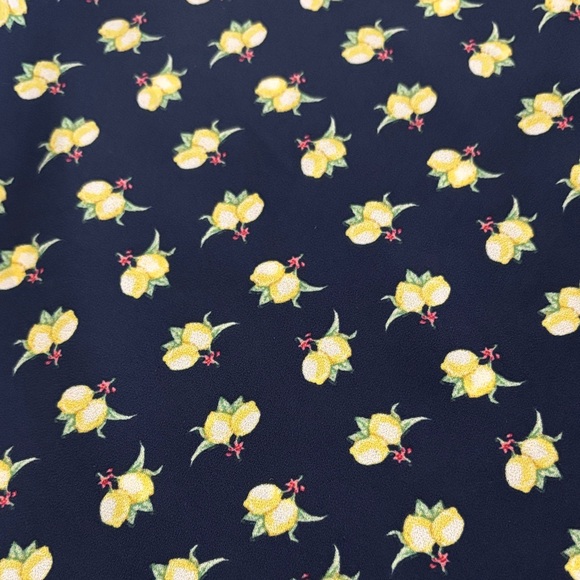 Sleeveless Women's Top - Blue and Yellow - Picture 2 of 3